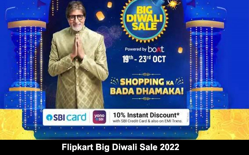 Flipkart Big Diwali sale 2022